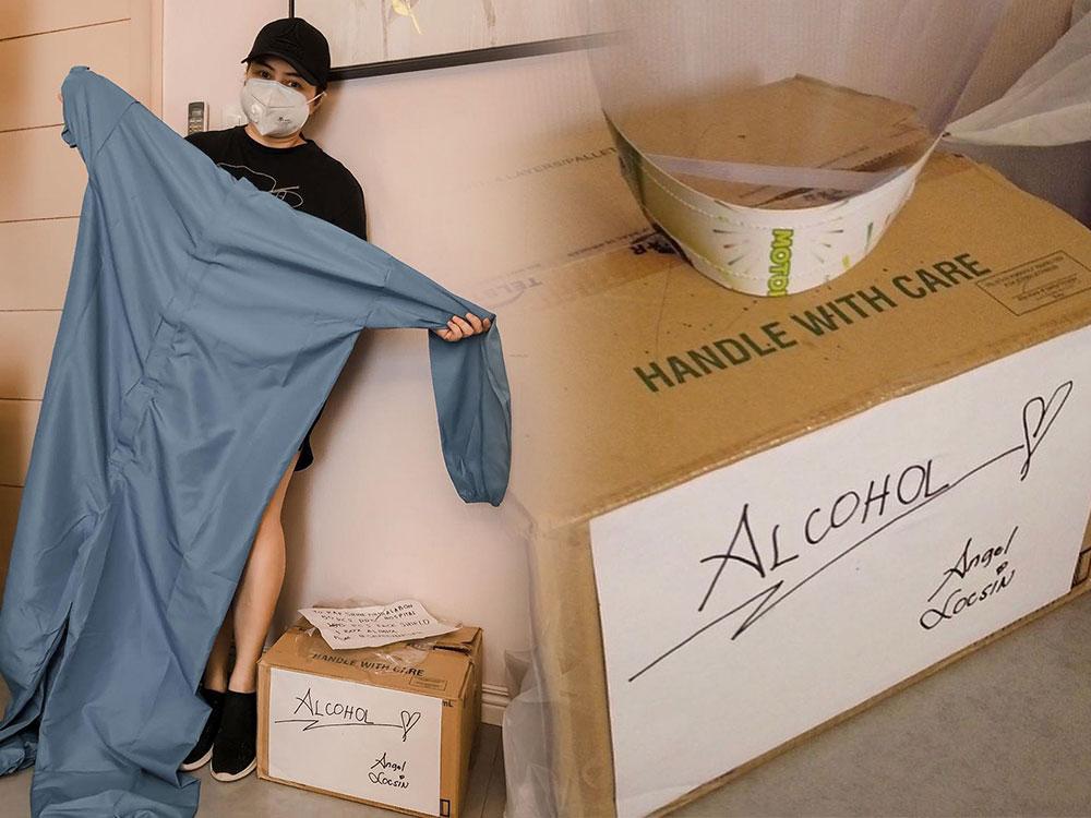 Angelika dela Cruz and Angel Locsin