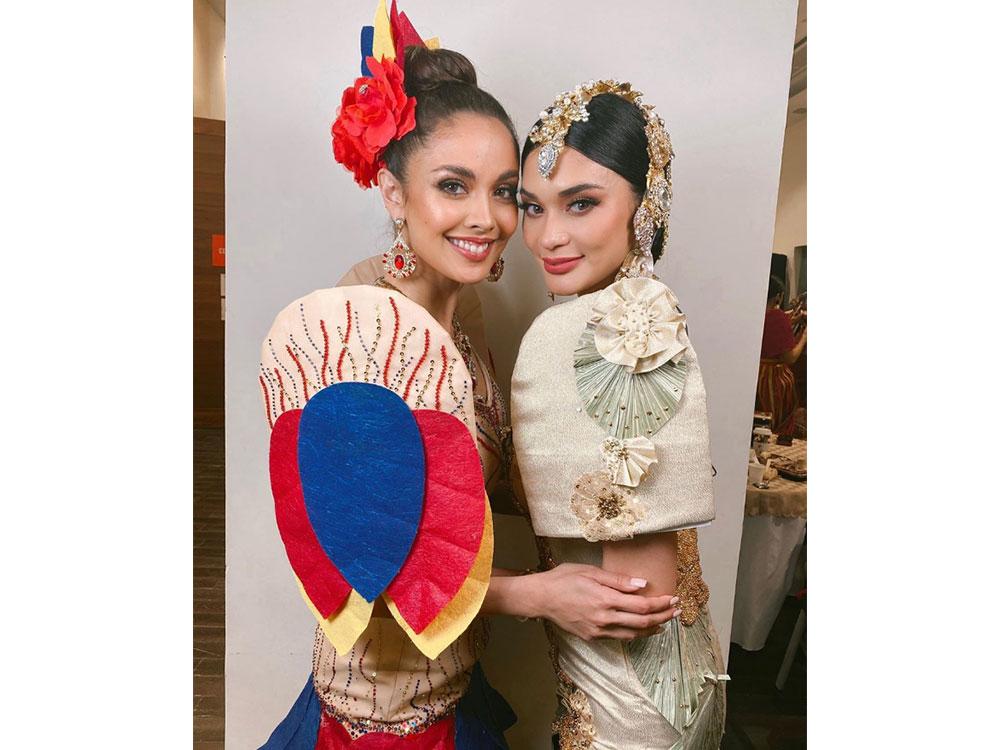 Megan Young and Pia Wurtzbach