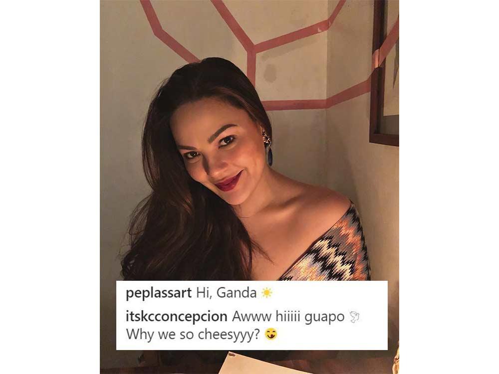 Look Kc Concepcion And Pierre Plassarts Sweetest Posts Gma Entertainment 4871