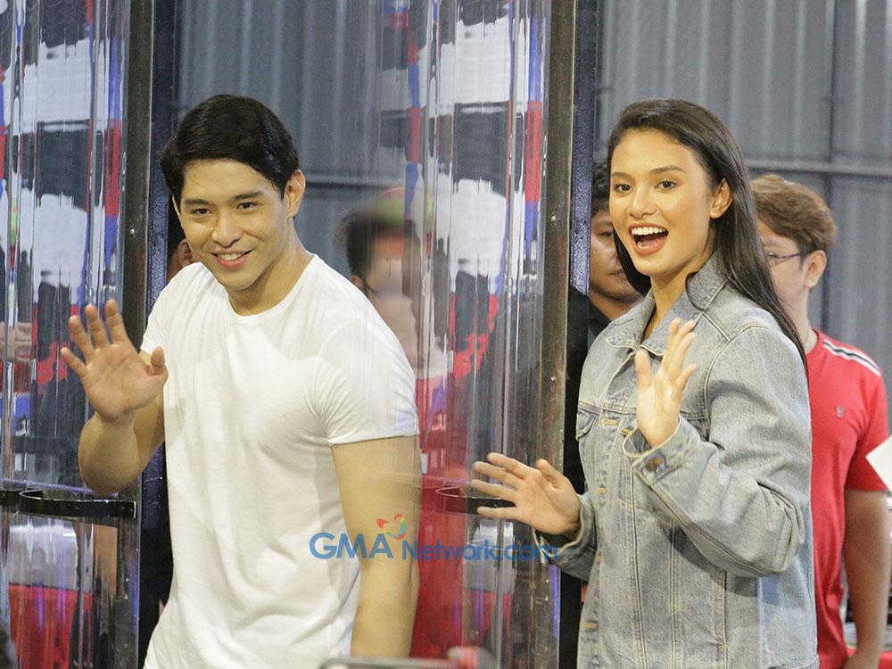 Klea Pineda and Jeric Gonzales