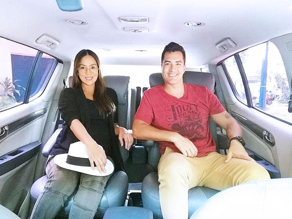 Aubrey Miles and Troy Montero