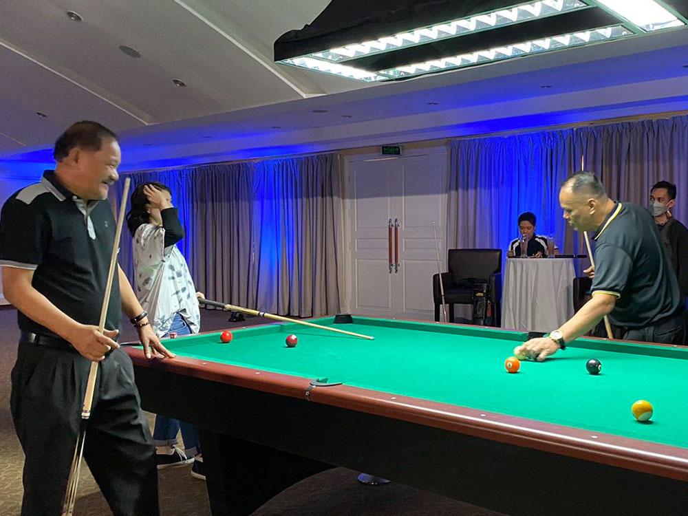 Efren Reyes and Francisco Bustamante