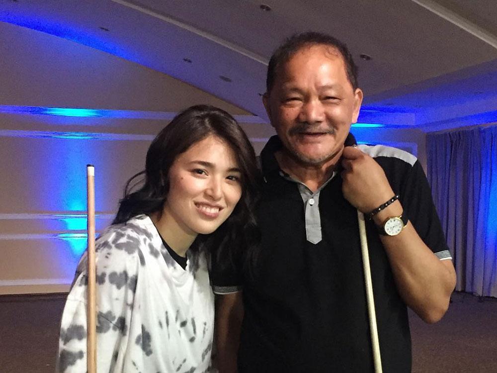 Kylie Padilla and Efren Reyes