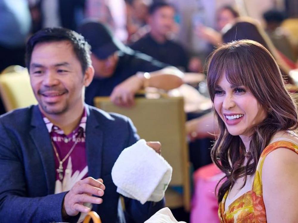 Look: Jinkee Pacquiao's All-orange Party Dress For Manny Pacquiao's 44th  Birthday