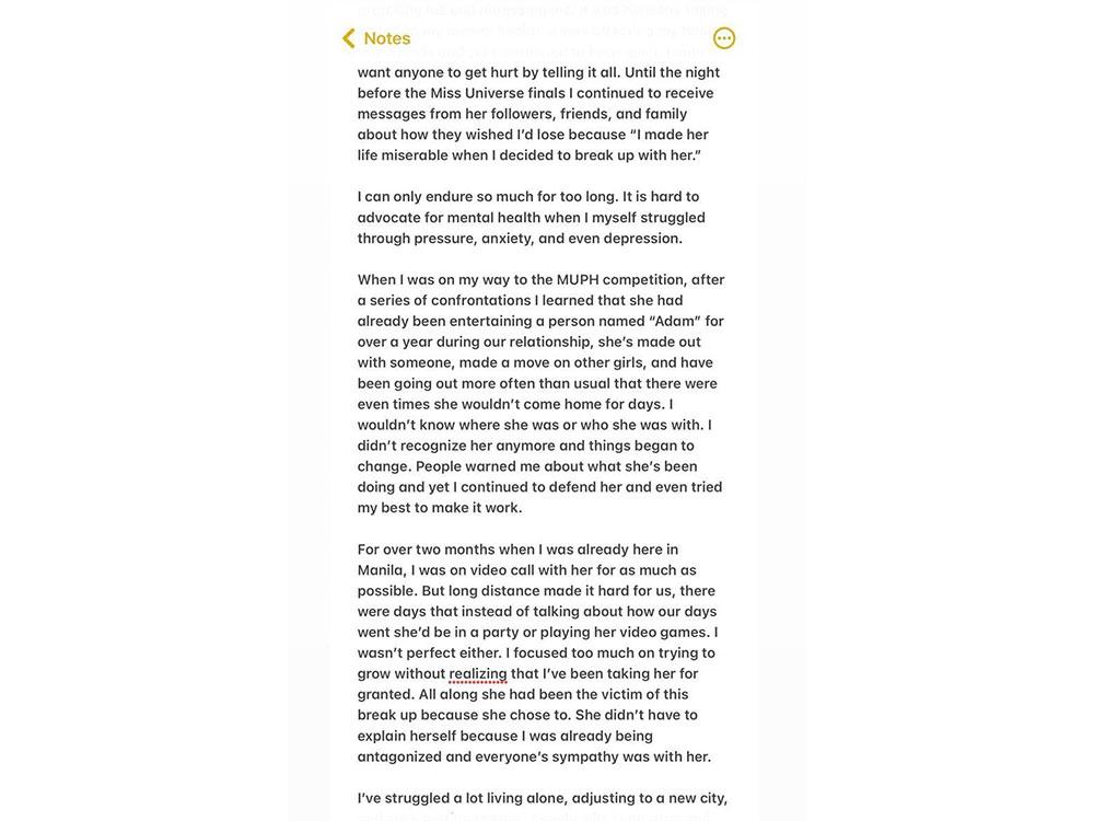 Allegations of cheating