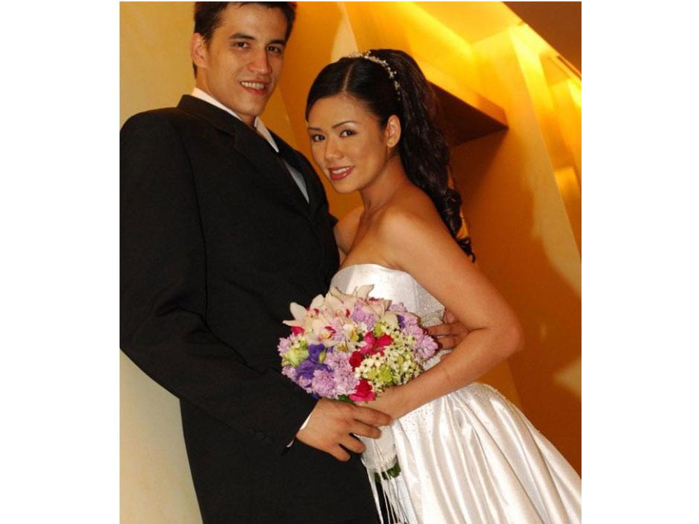 Marc Pingris and Danica Sotto