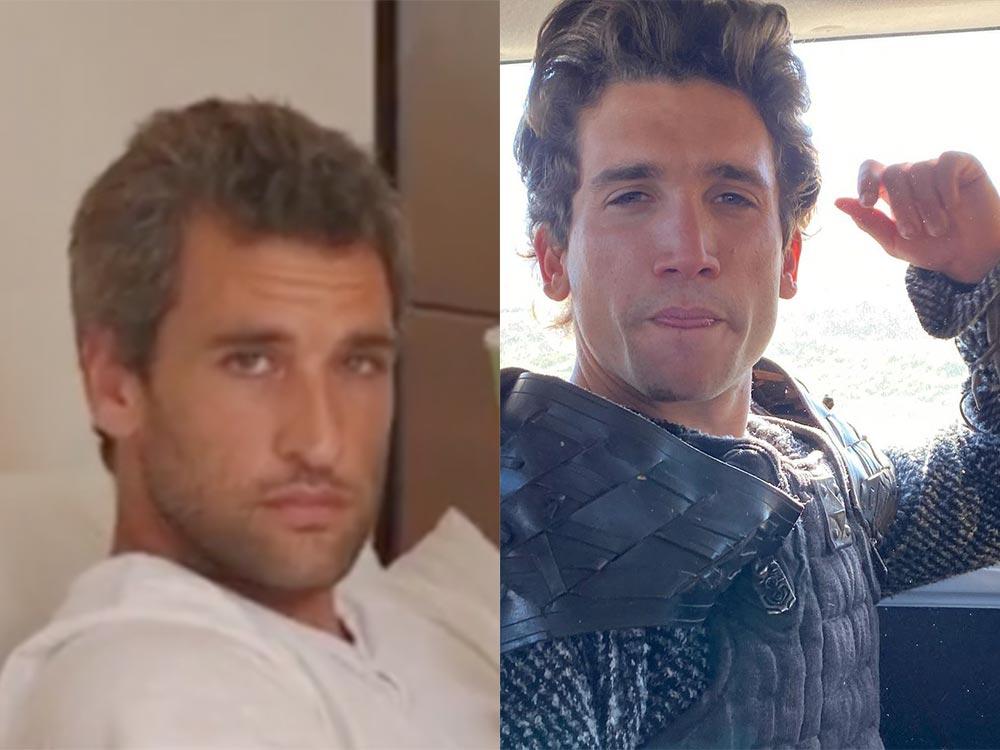 Poker pose and funny pose