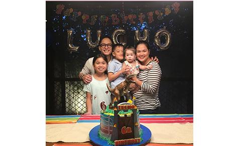 Yohan, Lucho, and Luna