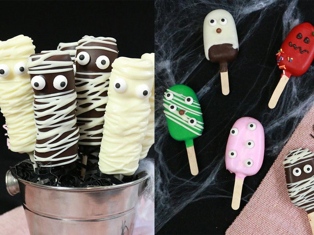 Marshmallow Pops and Chocolate Cakesicle