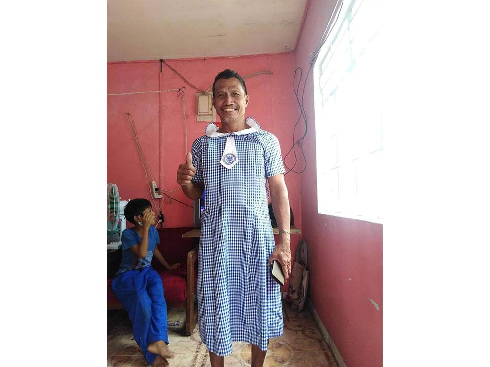 Cute school girl look