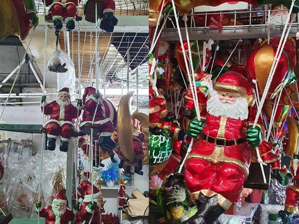 Hanging Santa Claus decors
