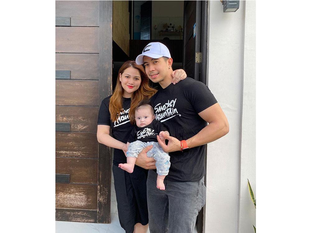 Rodjun Cruz, Dianne Medina and Baby Joaquin