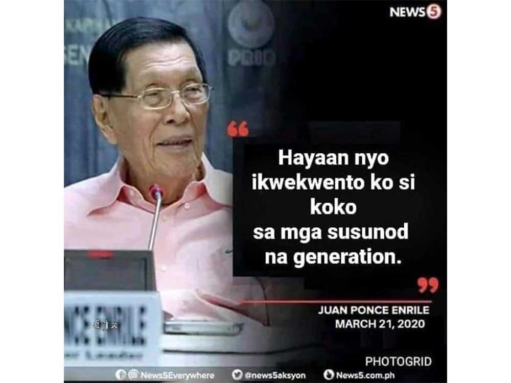 On Koko Pimentel