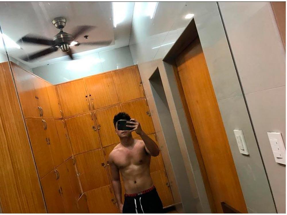 Obligatory gym selfie