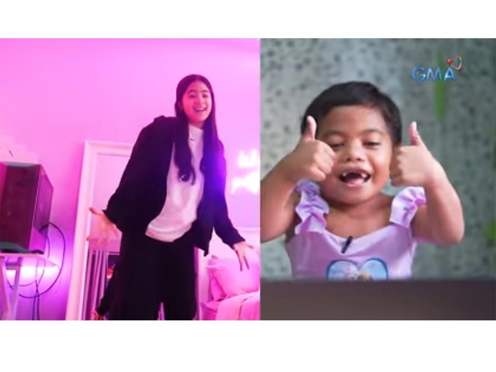 Niana Guerrero, naki-stitch sa sayaw ng viral TikTokerist na si Colyn