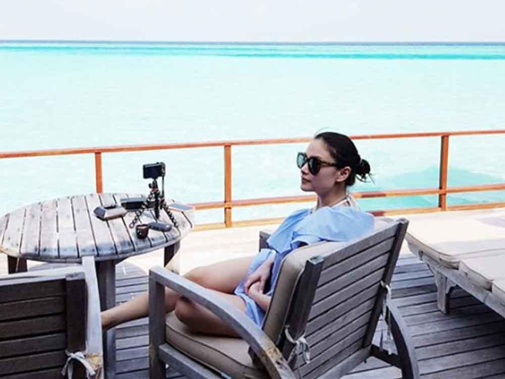 Bright and blue waters