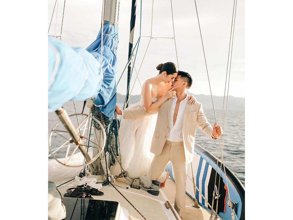 Vin Abrenica and Sophie Albert