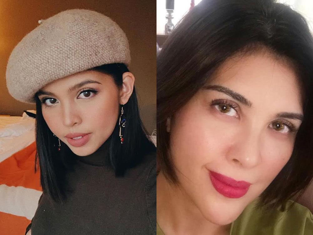 Maine Mendoza and Pops Fernandez