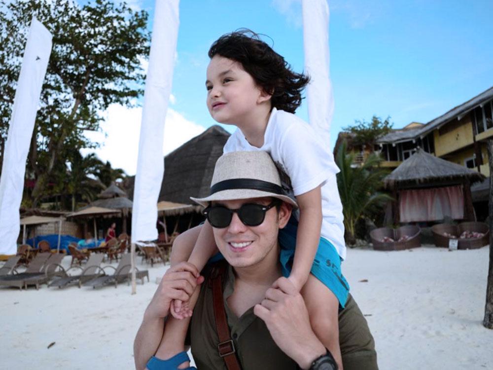 Zion and Dad Richard