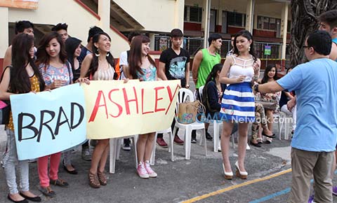 Love square between Barbie, Thea, Andre, and Derrick