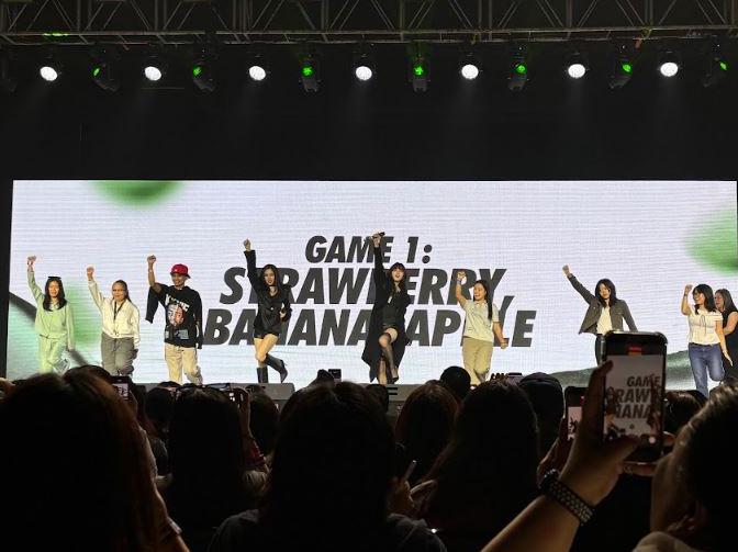 Strawberry, Banana, Apple