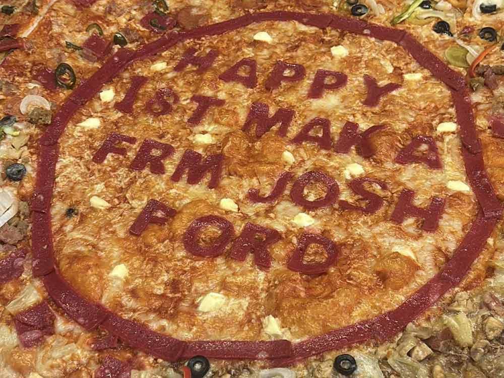 Pizza from Josh Ford