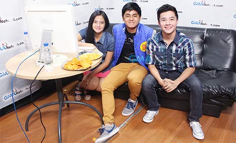 Makisaya sa Live Chat nina Miguel, Bianca, and Renz 