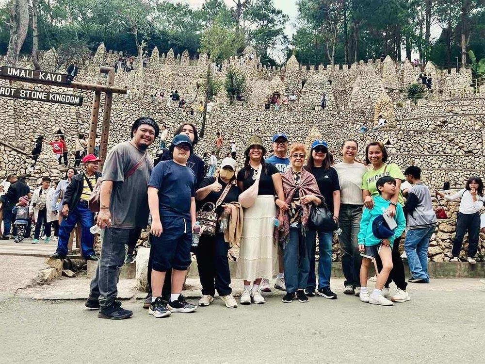 Always behind her children