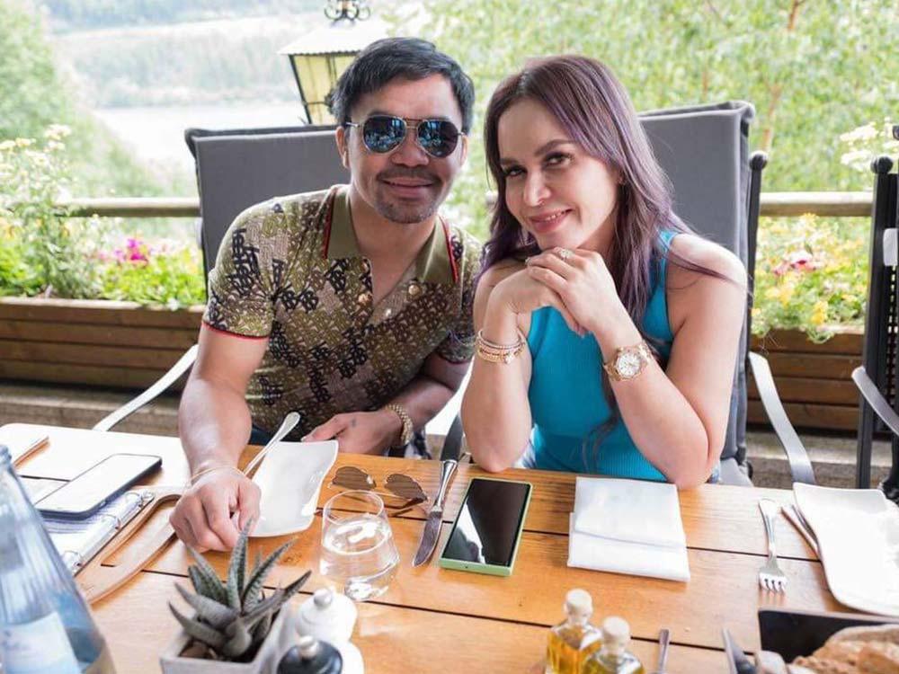 Jinkee Pacquiao makes a statement with Rolls Royce arrival and