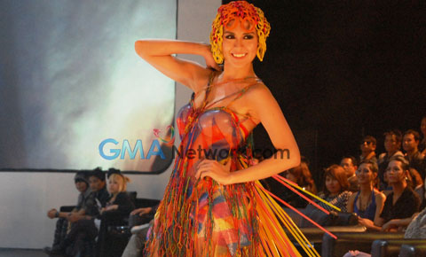 Marian heats up the runway