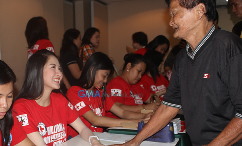 Marian Rivera supports the Red Cross Million Volunteer Run