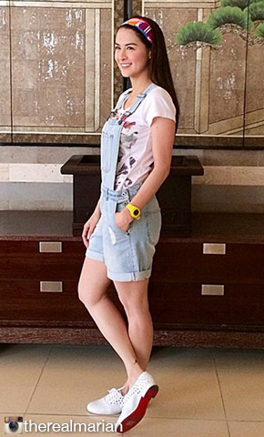 Marian's hairstyles through the years