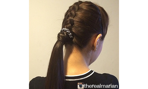 Marian's hairstyles through the years