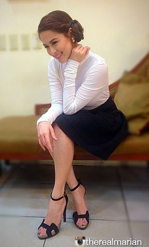 Marian's hairstyles through the years