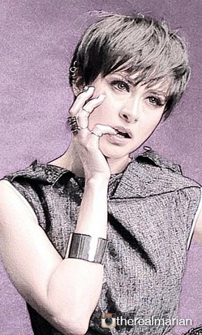 Marian's hairstyles through the years