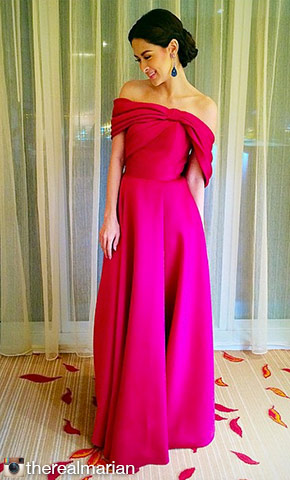 Marian's hairstyles through the years