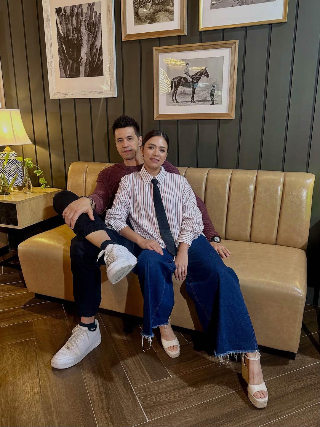 Danica Sotto and Marc Pingris