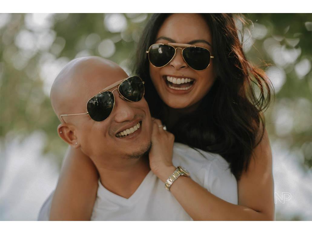 Maxine Medina and Tim Llana