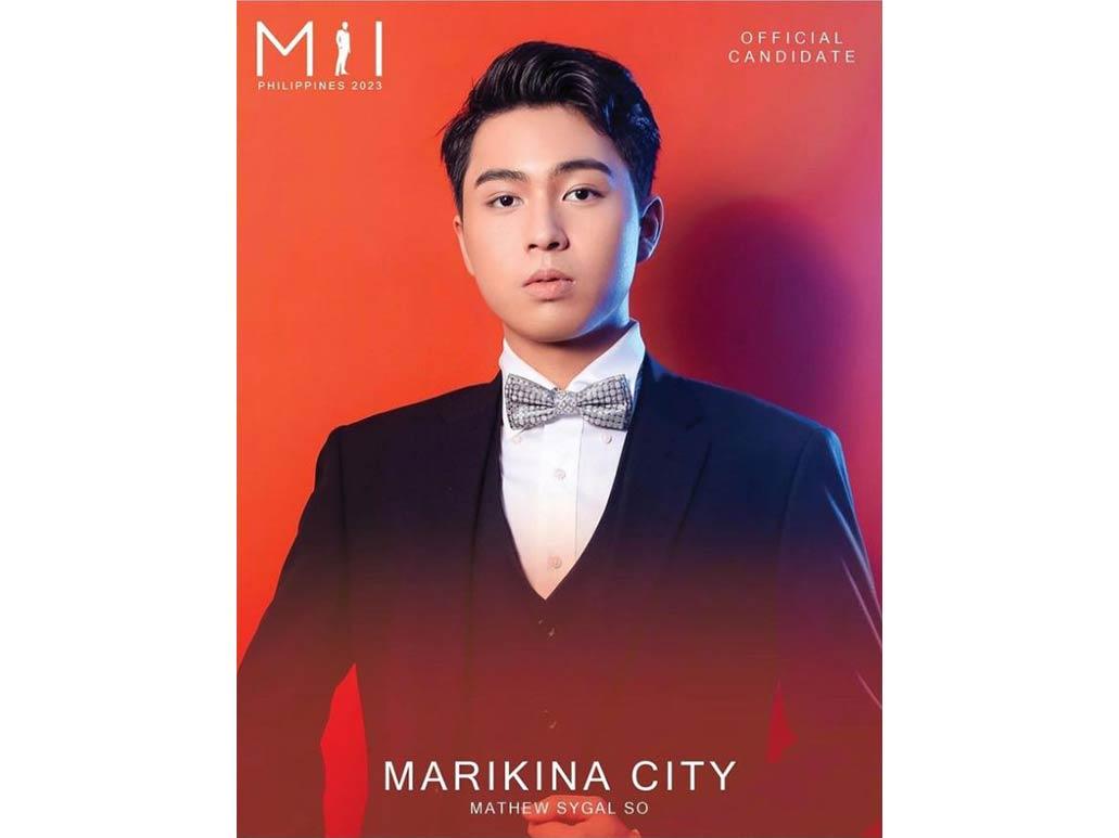 Mister International PH contestant 