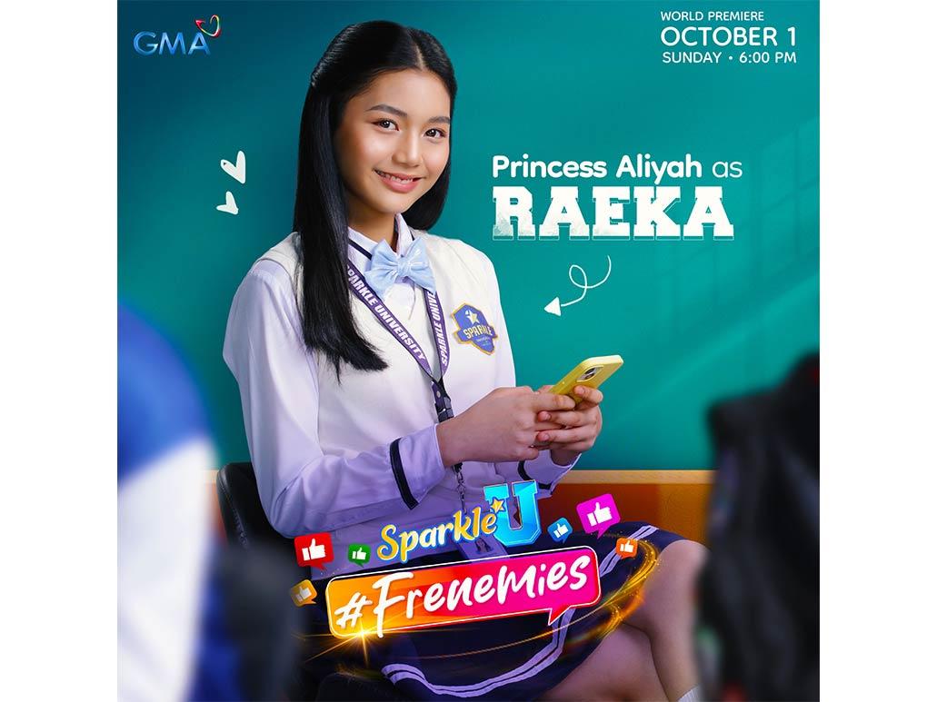 Princess Aliyah as Raeka