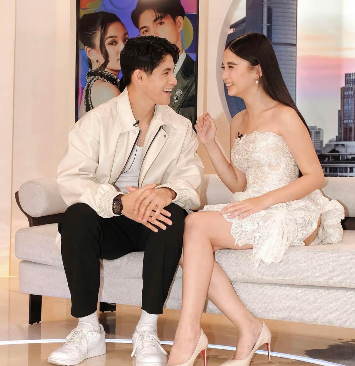 Sofia Pablo and Allen Ansay 