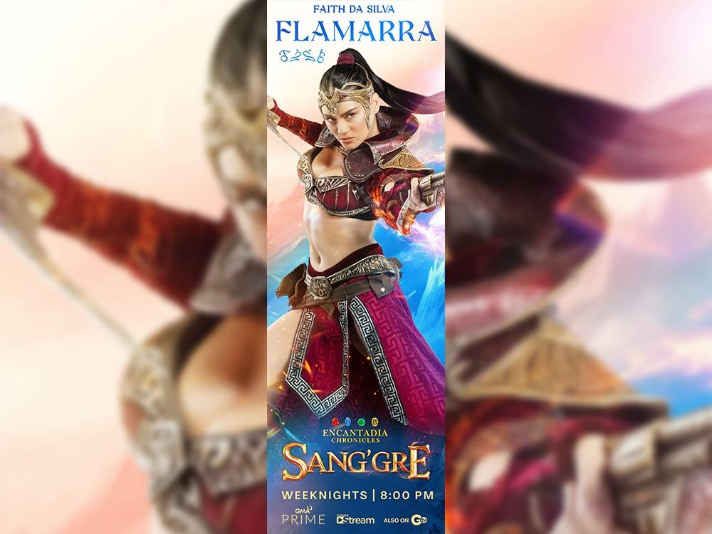 Faith Da Silva bilang Flamarra