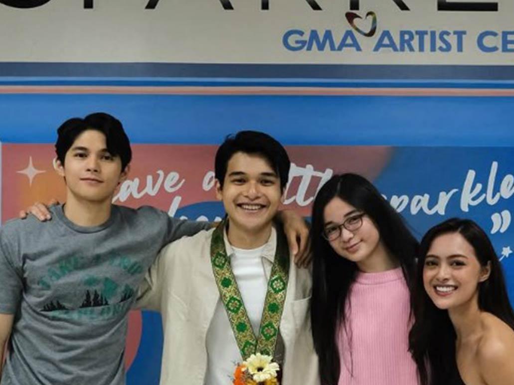 Sofia Pablo and Allen Ansay