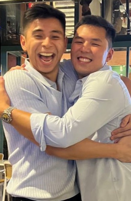 Tim Laude and Tommy Tiangco