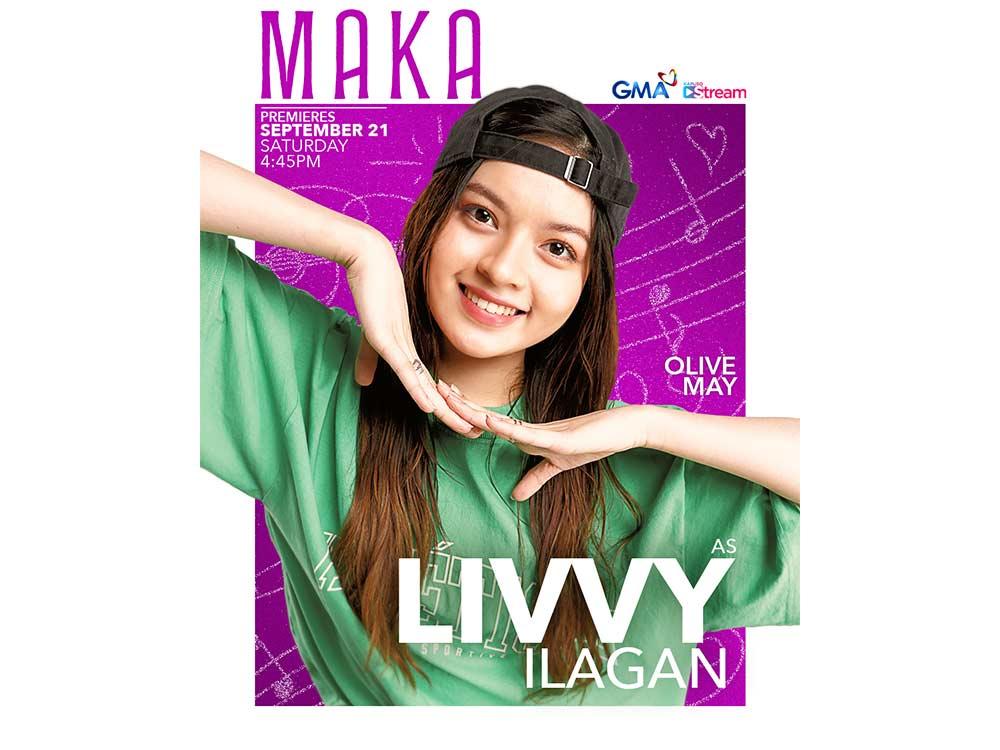Olive May bilang Livvy