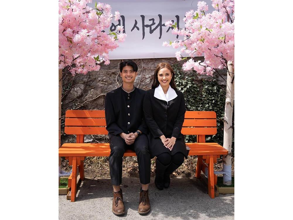 Megan Young and Mikael Daez