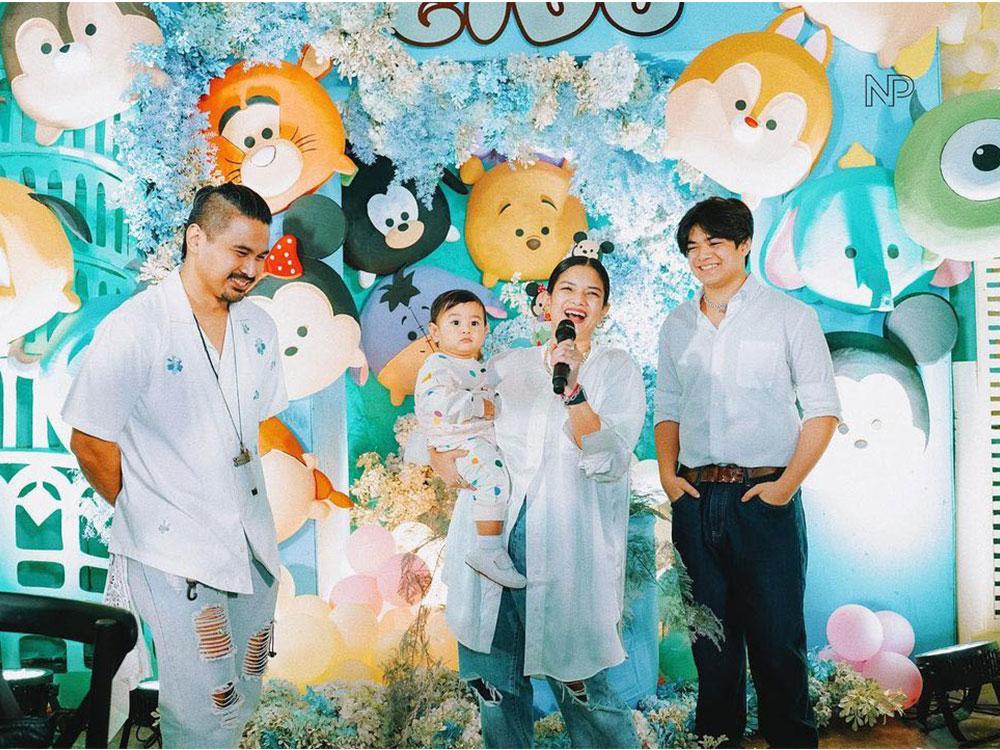 Beautiful blended family