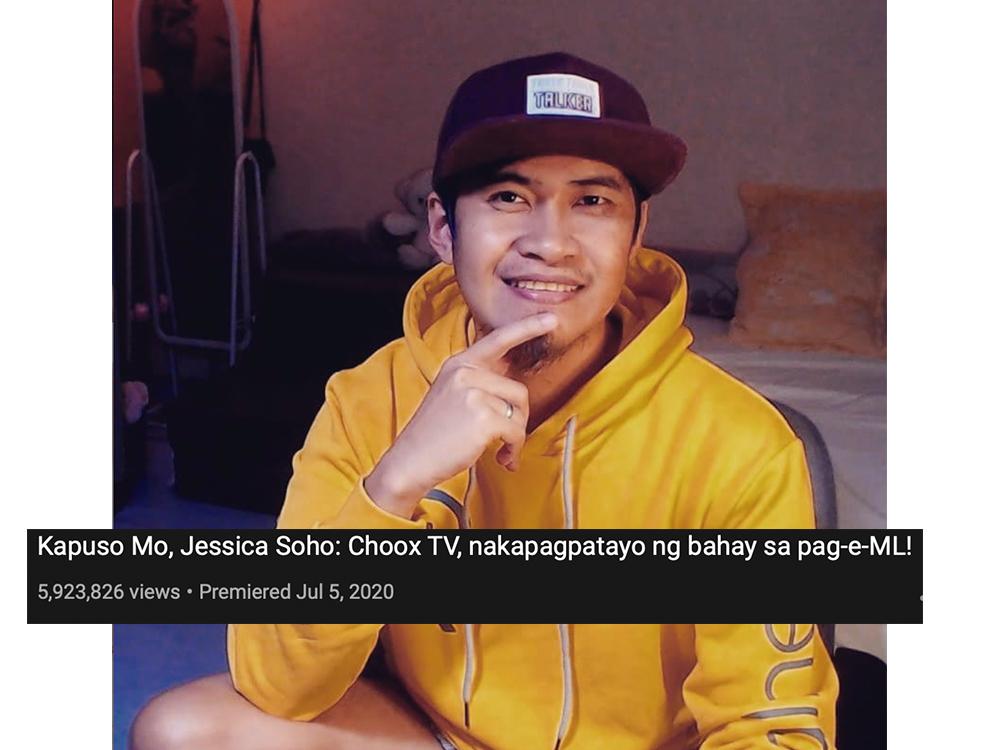 Choox TV, nakapagpatayo ng bahay sa pag-e-ML!