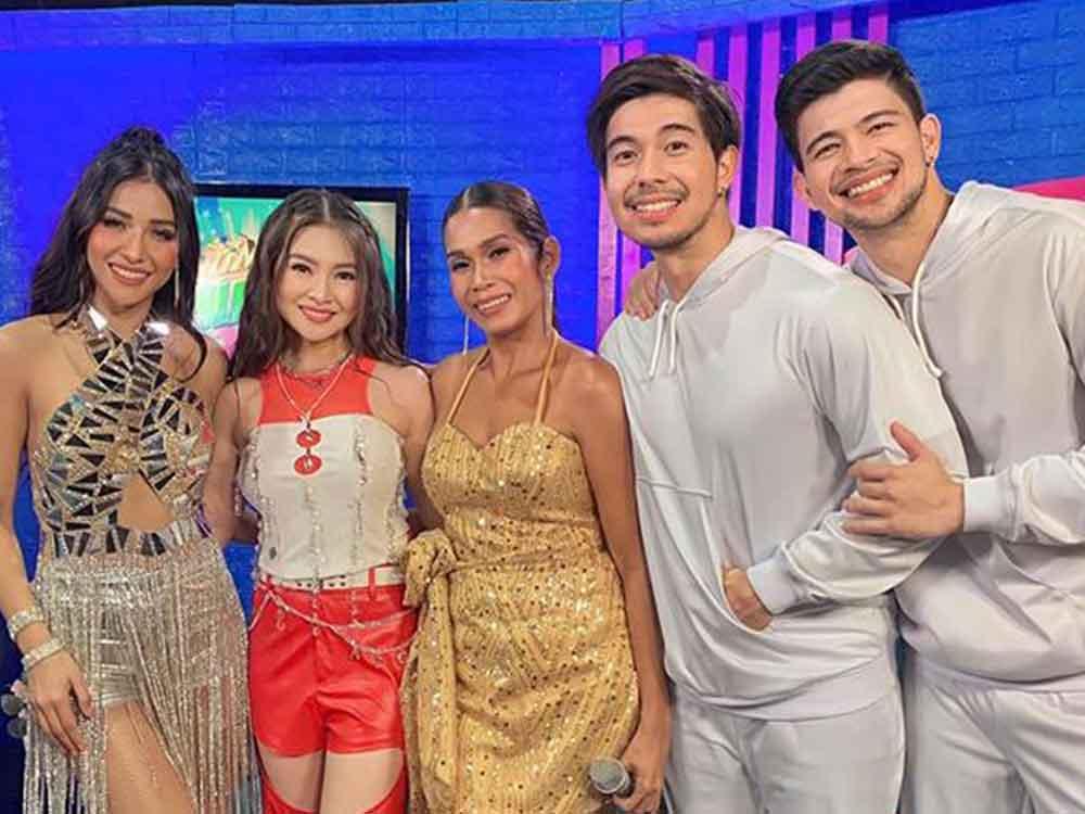 Rodjun Cruz, Rayver Cruz, Pokwang, Barbie Forteza, and Sanya Lopez