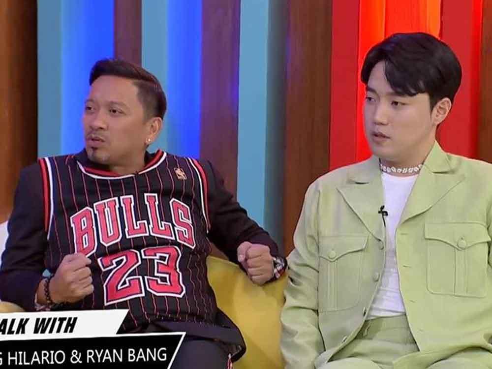 Ryan Bang at Jhong Hilario